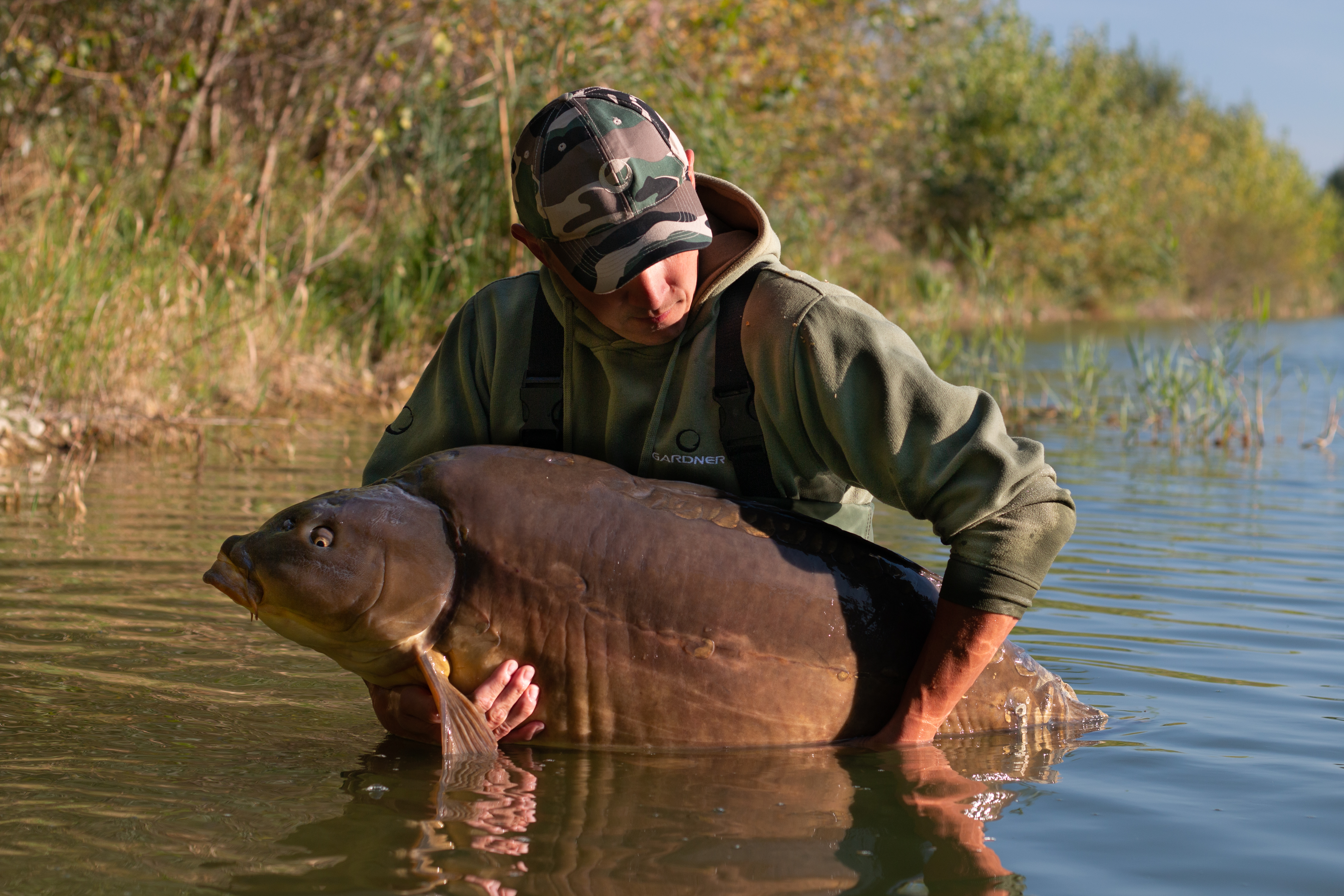 Kráľovná jazera Patrícia v mojom náručí