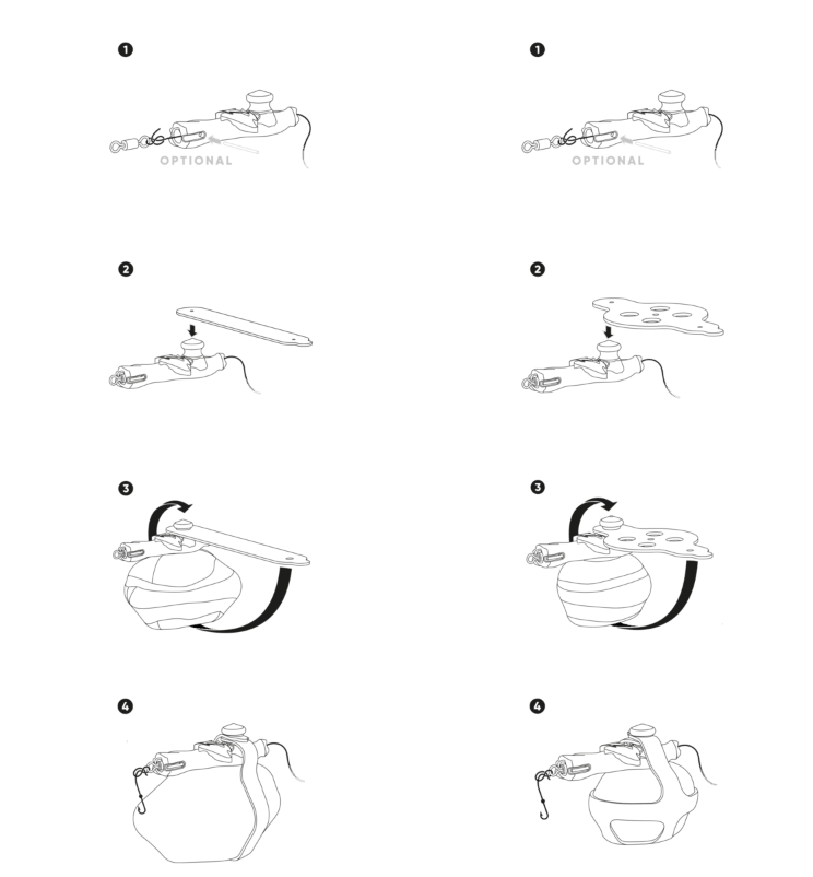 Telíčko systému Loop (2 kusy)