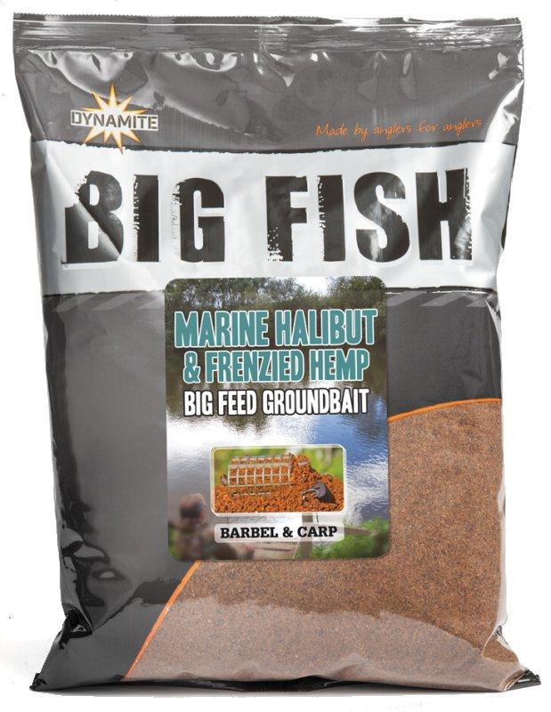 Dynamite Baits Groundbait Big Fish Marine Halibut Hemp 1,8kg