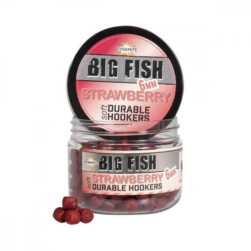 Dynamite Baits Durable Hookers Strawberry 6mm