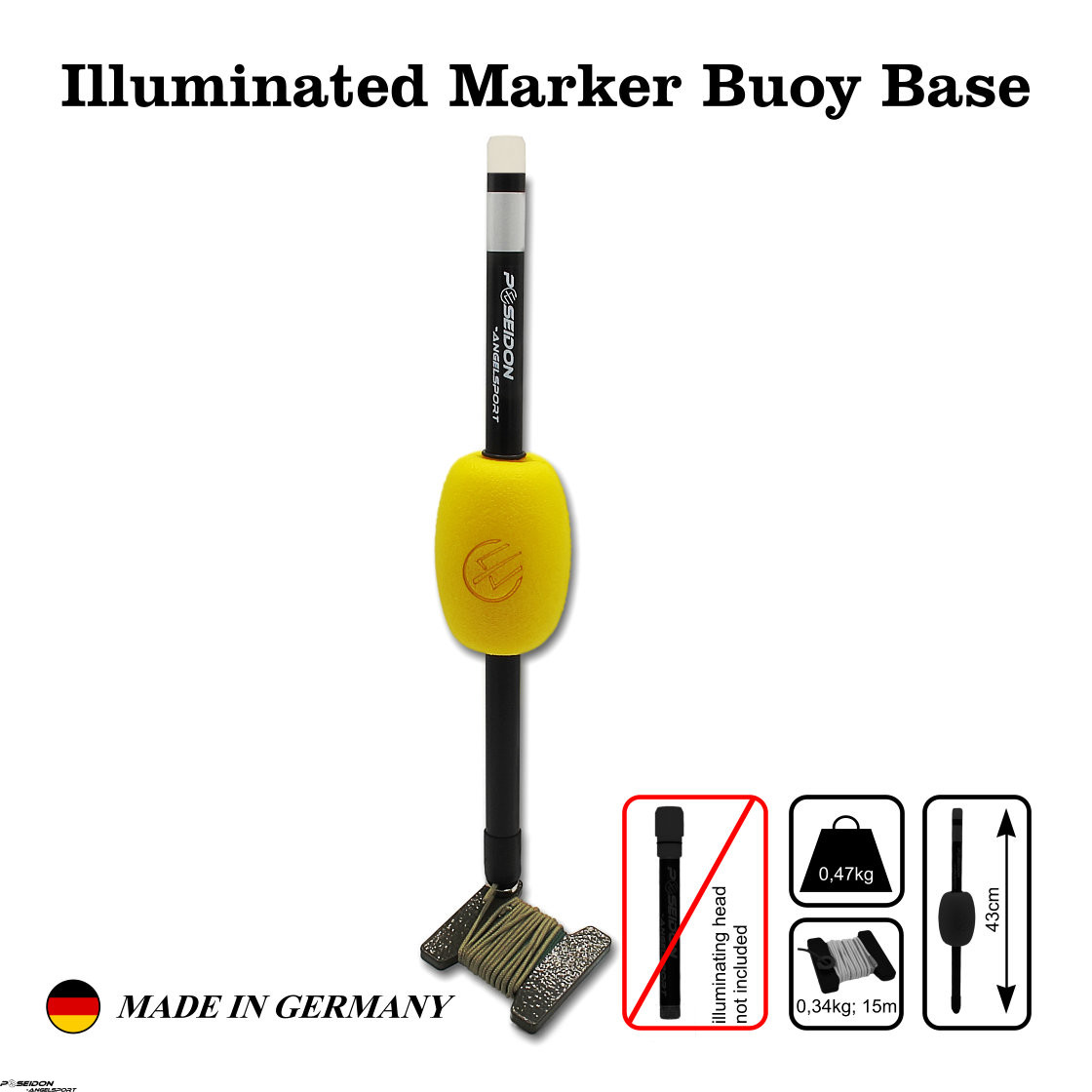 Svietiaca bója s magnetom