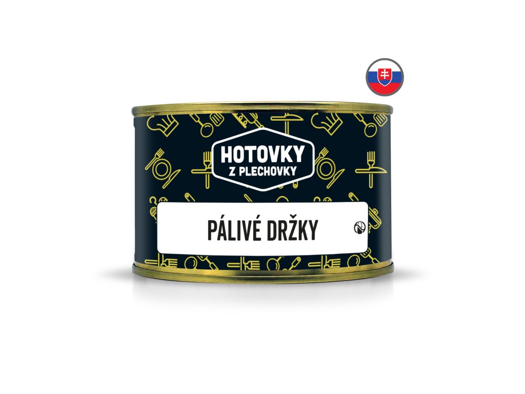 HOTOVKY Z PLECHOVKY Pálivé držky 400g