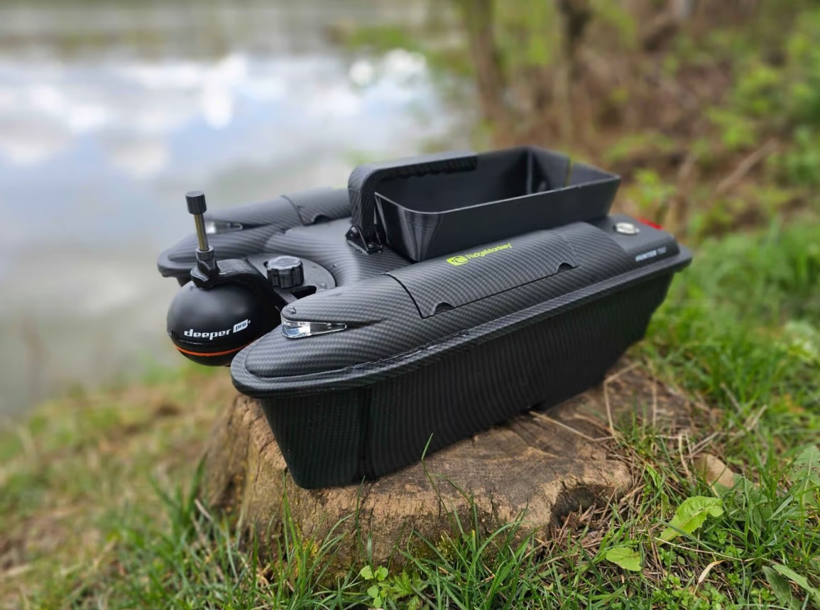 RidgeMonkey Hunter 750 Hopper Extender + Deeper Mount SET