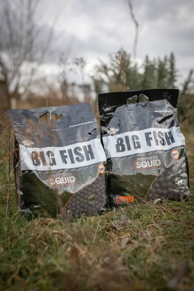 Dynamite Baits Boilies BIG FISH Peppered Squid 20mm 1kg