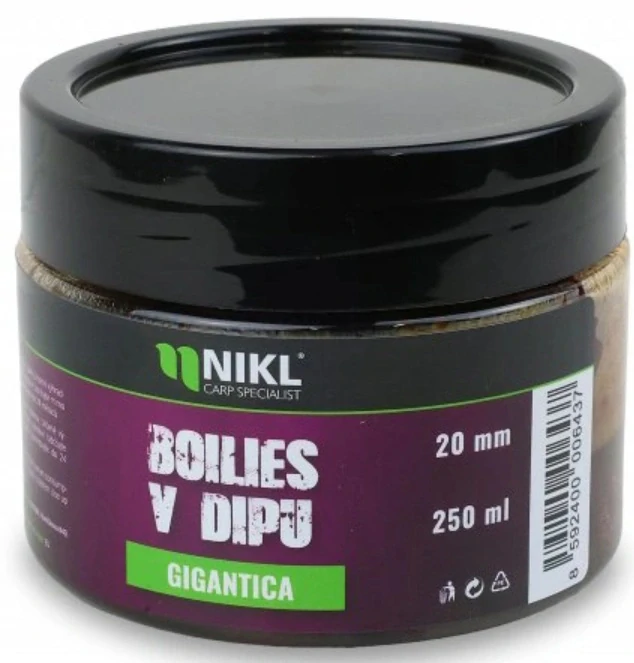 Nikl Boilies v dipe GIGANTICA 250g
