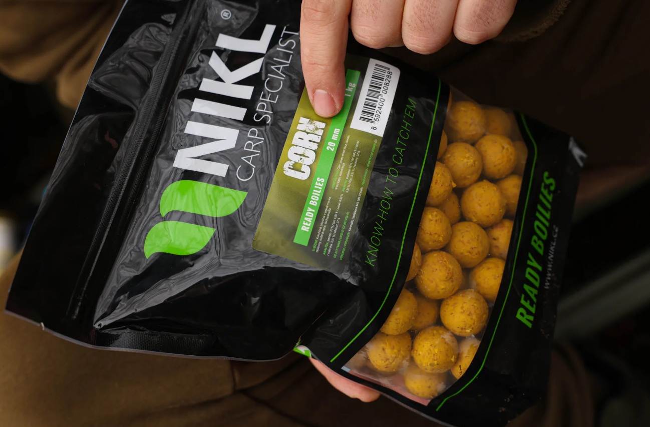 Nikl Ready boilie Corn 3kg, 20mm