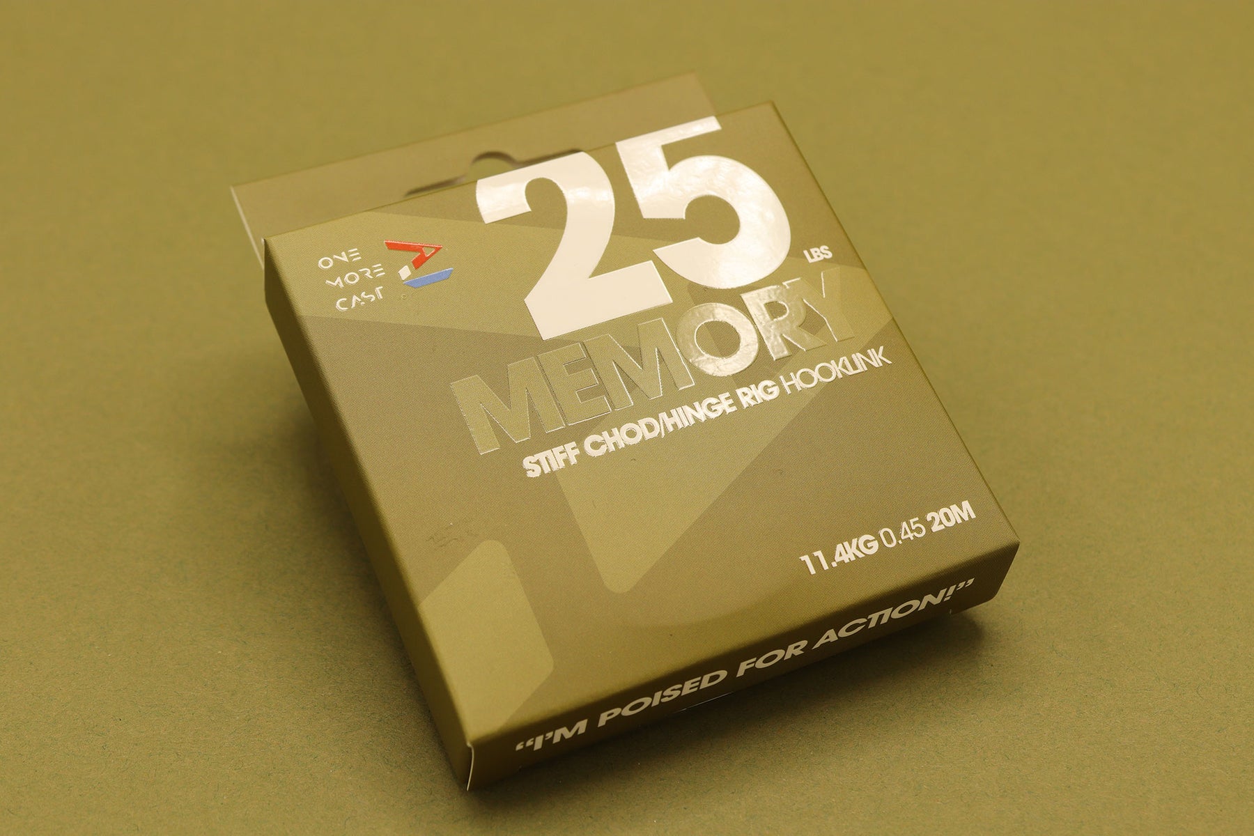 One More Cast Náväzcový materiál MEMORY STIFF CHOD/HINGE RIG HOOKLINK