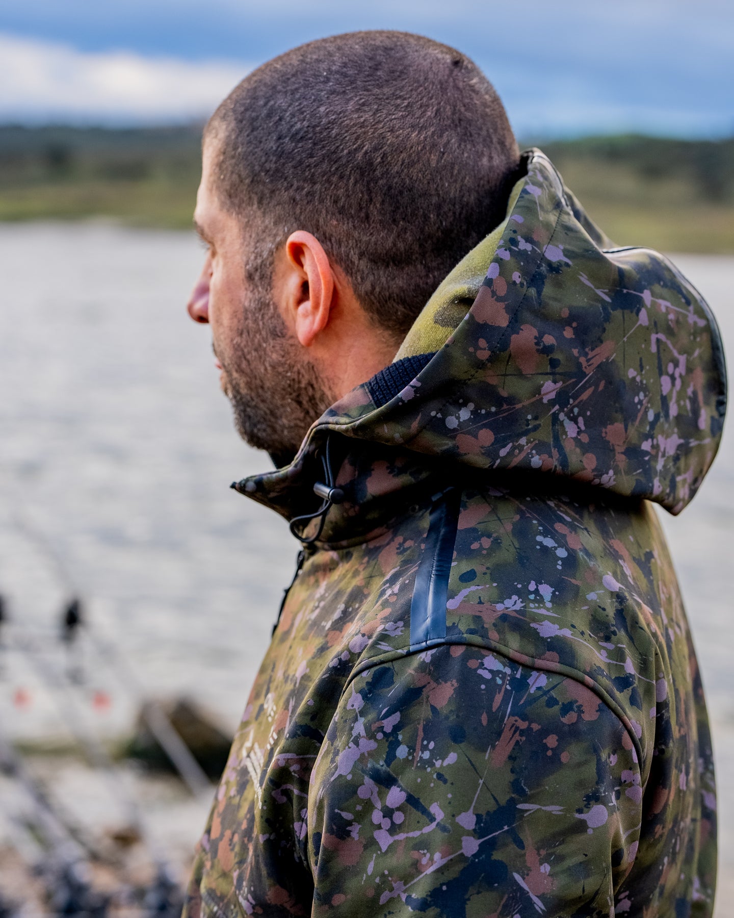 One More Cast Bunda Splash Camo PB Jacket