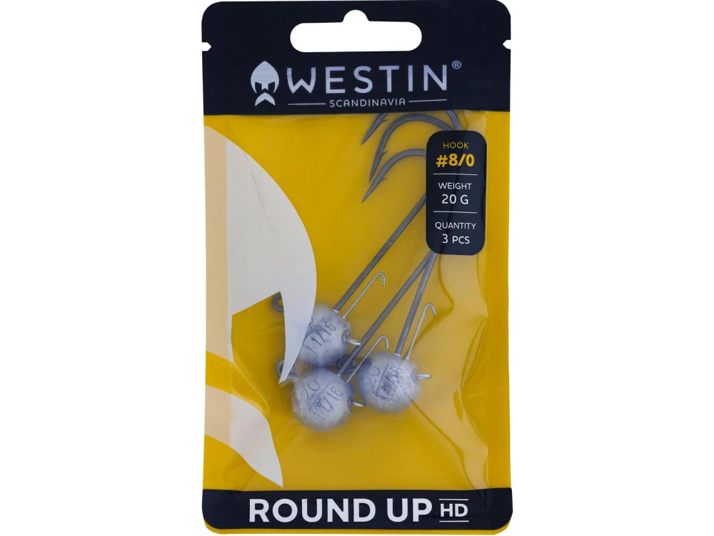 Westin Jigová Hlavička RoundUp HD 5gr Veľkosť #10/0 3pcs