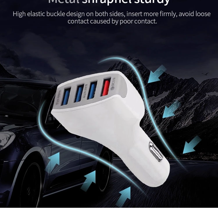 Rýchlonabíjačka SMART USB 4-portová