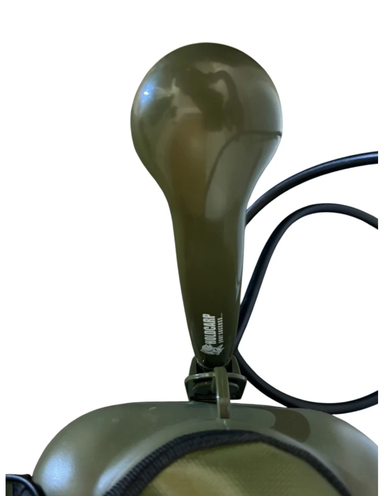 HOLDCARP Prenosná Kempingová sprcha + solárny panel Rechargeable Camping Shower 11L + Solar 10W