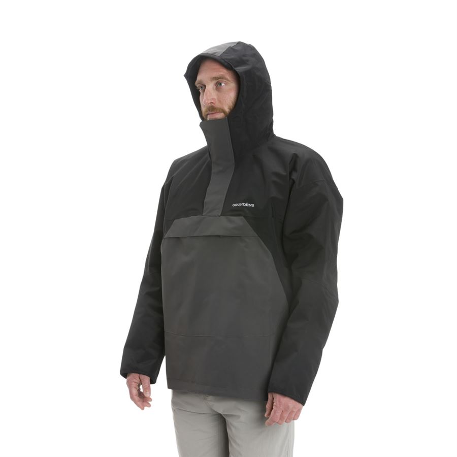 GRUNDÉNS Full Share Anorak Black/Grey L