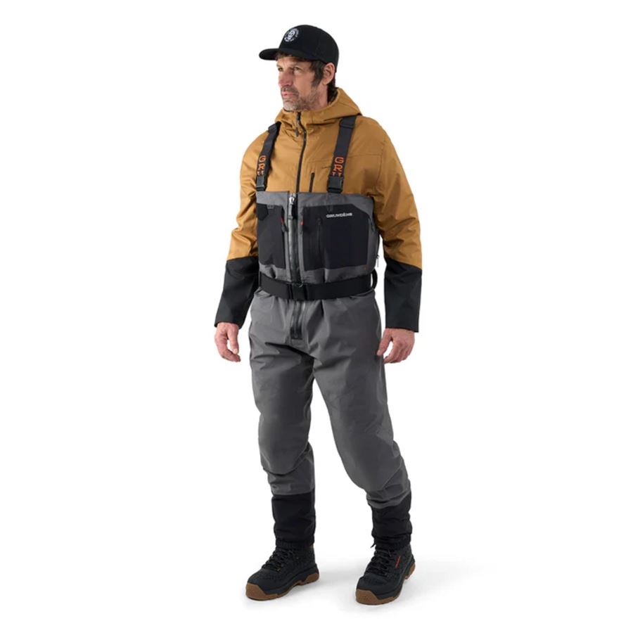 GRUNDÉNS Brodiace Nohavice Vector Zip Stockingfoot Wader Anchor XL 45-47