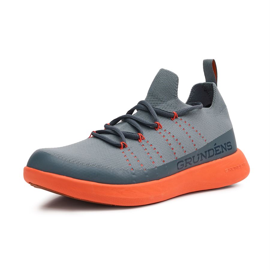 GRUNDÉNS Tenisky Sea Knit Boat Shoe - Storm