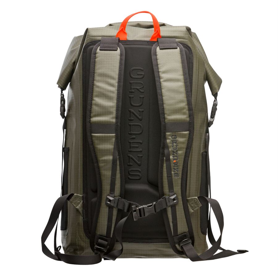 GRUNDÉNS Batoh Wayward Roll Top Backpack 38L Deep Depths vel. O/S