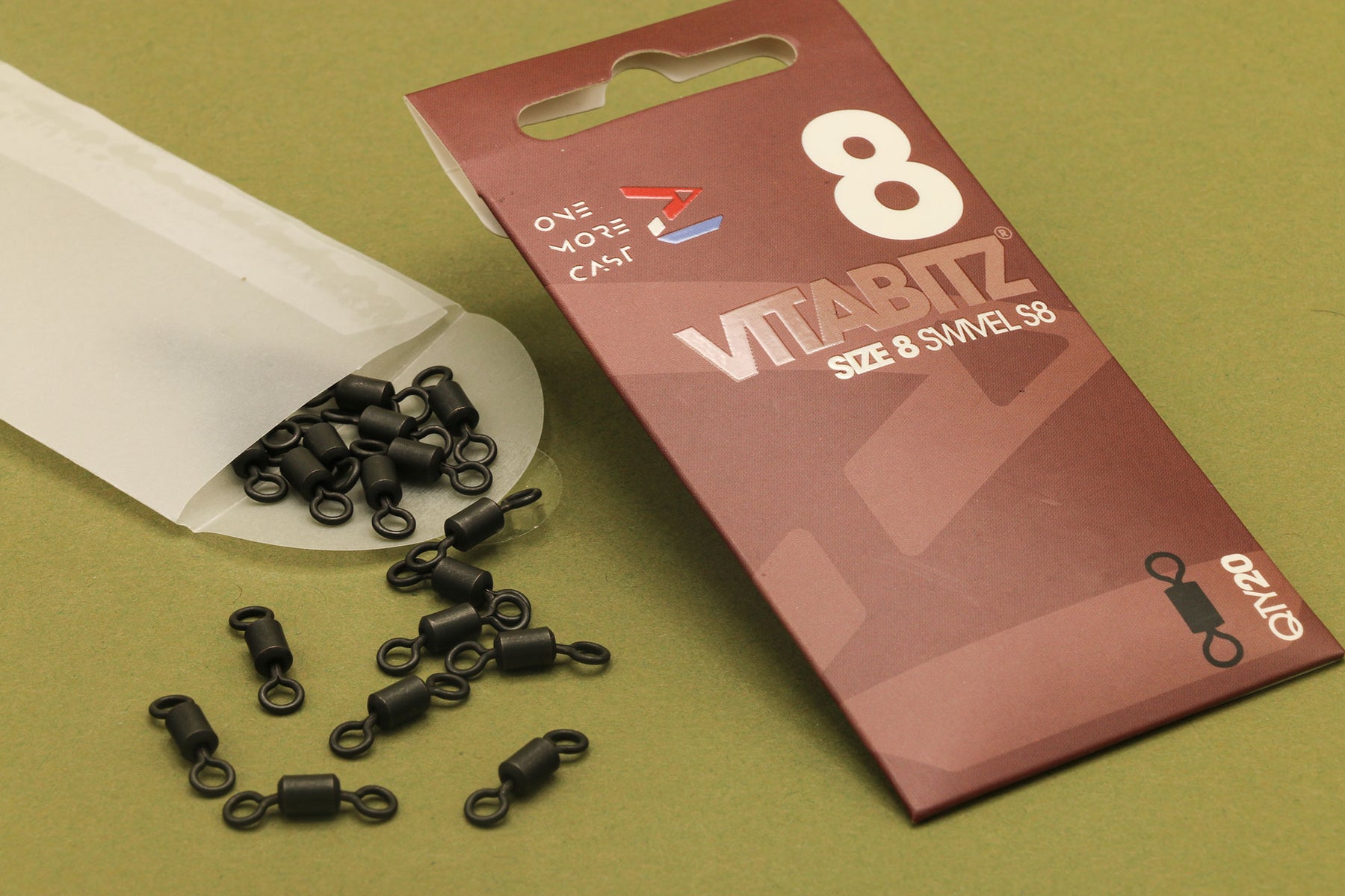 One More Cast Obratlíky VITABITZ SIZE 8 SWIVELS