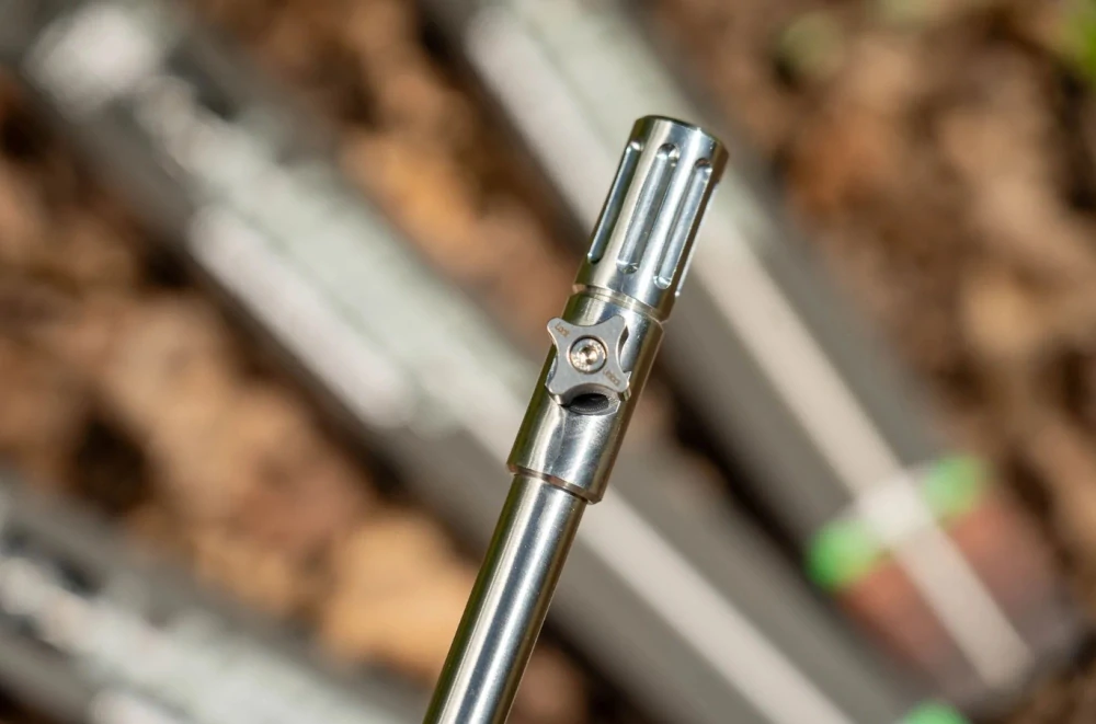 One More Cast HEIST Nerezové tyče Auger Point Banksticks