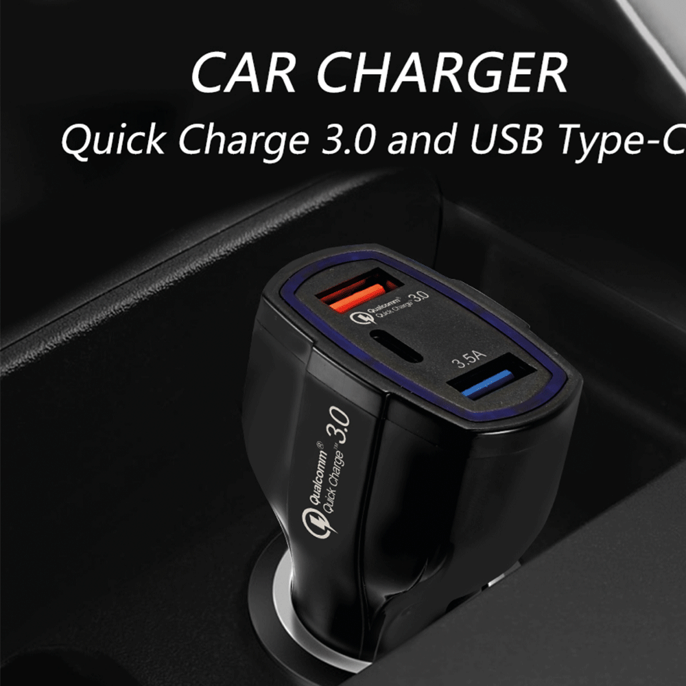 Rýchlonabíjačka SMART USB 3-portová