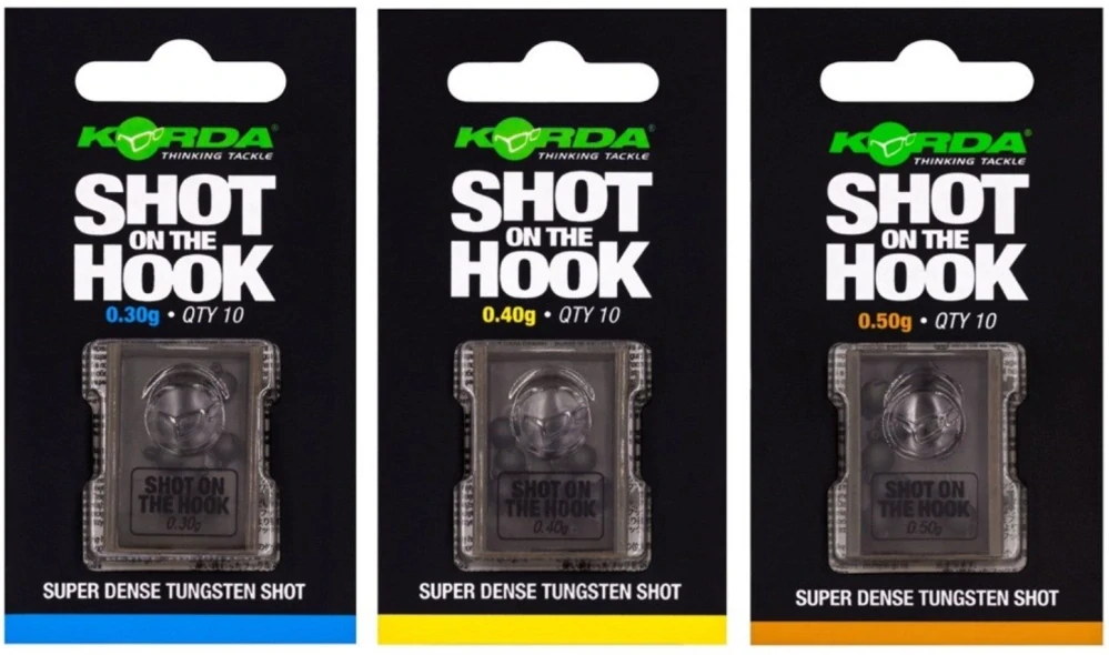 Korda Závažie Shot On The Hook 10ks 0,3 g
