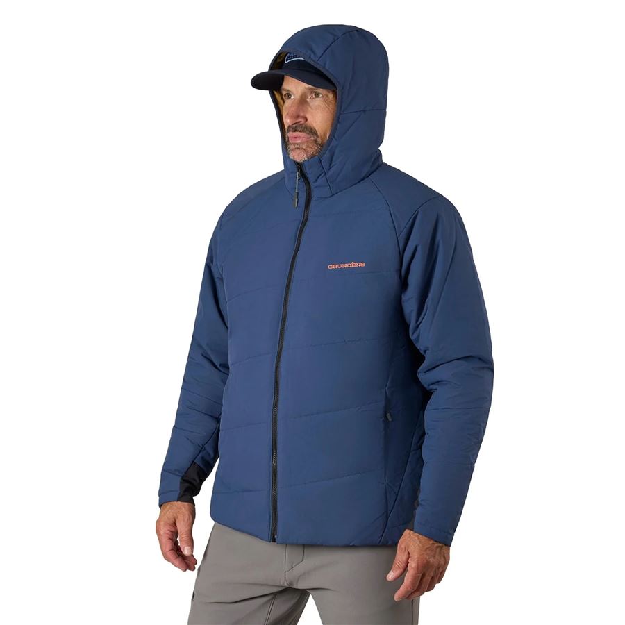 GRUNDÉNS Turbulence Insulated Hoodie Navy Strenght 3XL