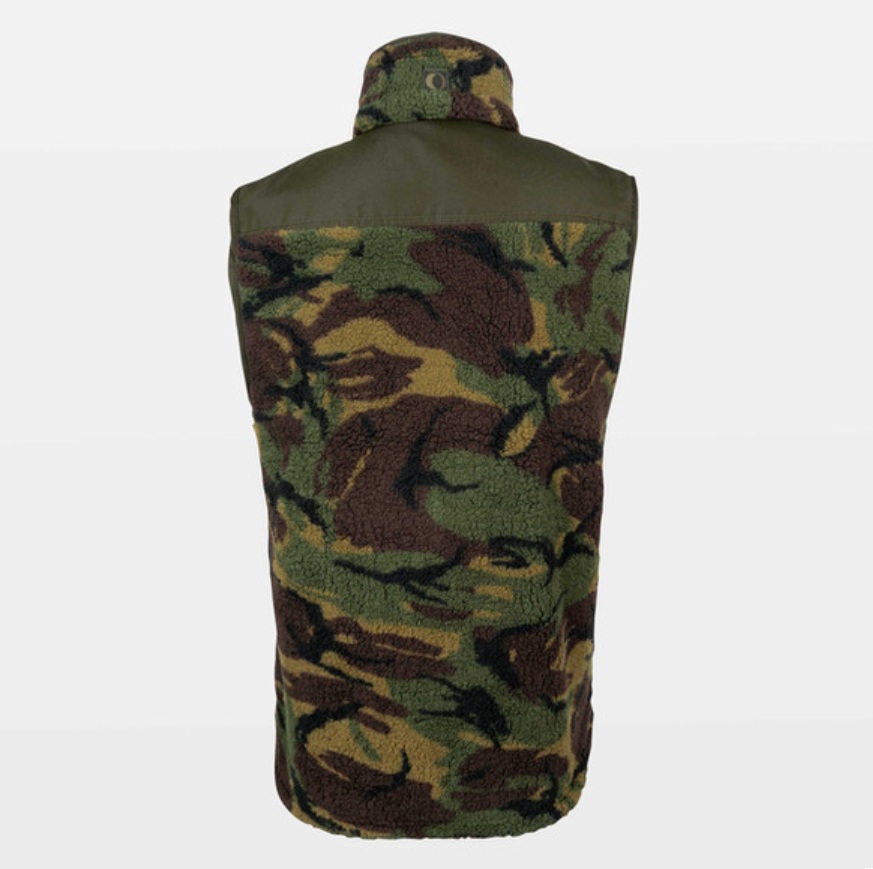 Speero Tackle Sherpa Fleece Gilet DPM CAMO