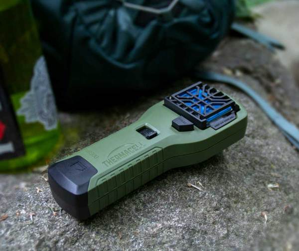 Ručný odpudzovač komárov s KLIPOM na opasok