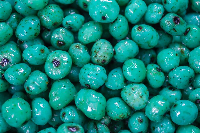 RainbowSix Fluoro Tigernuts "Mulberry Blue"   - blue