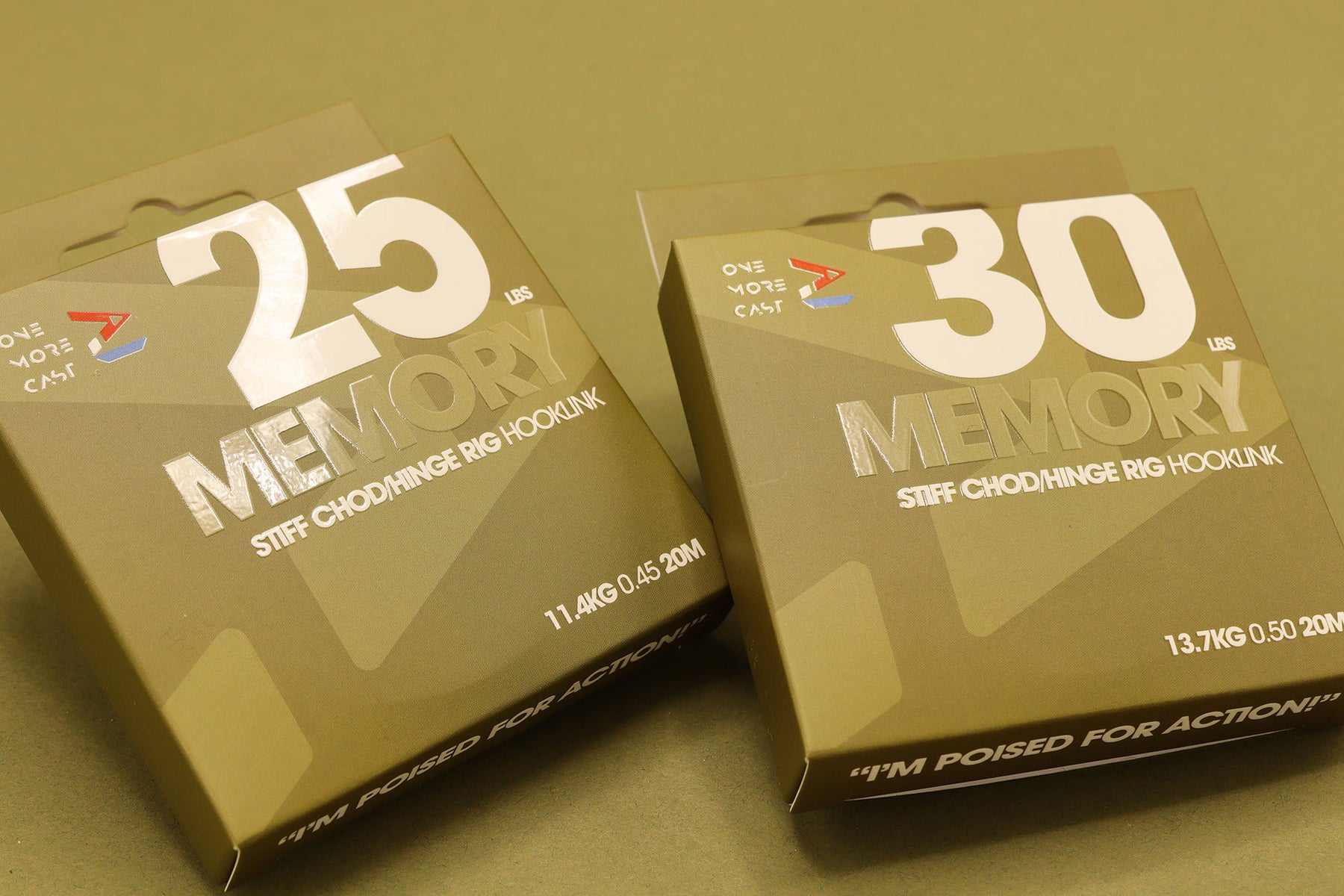 One More Cast Náväzcový materiál MEMORY STIFF CHOD/HINGE RIG HOOKLINK