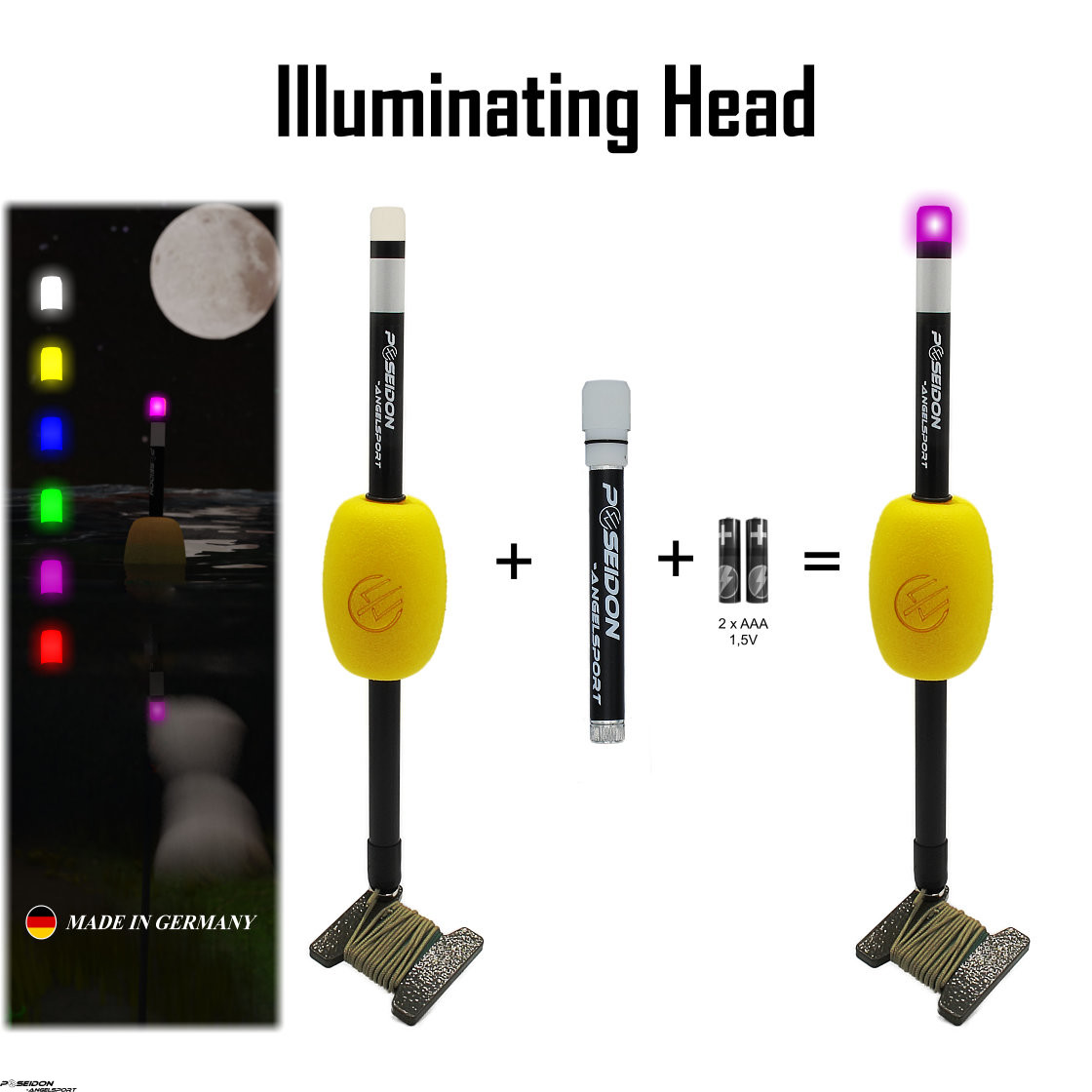 Svietiaca bója s magnetom