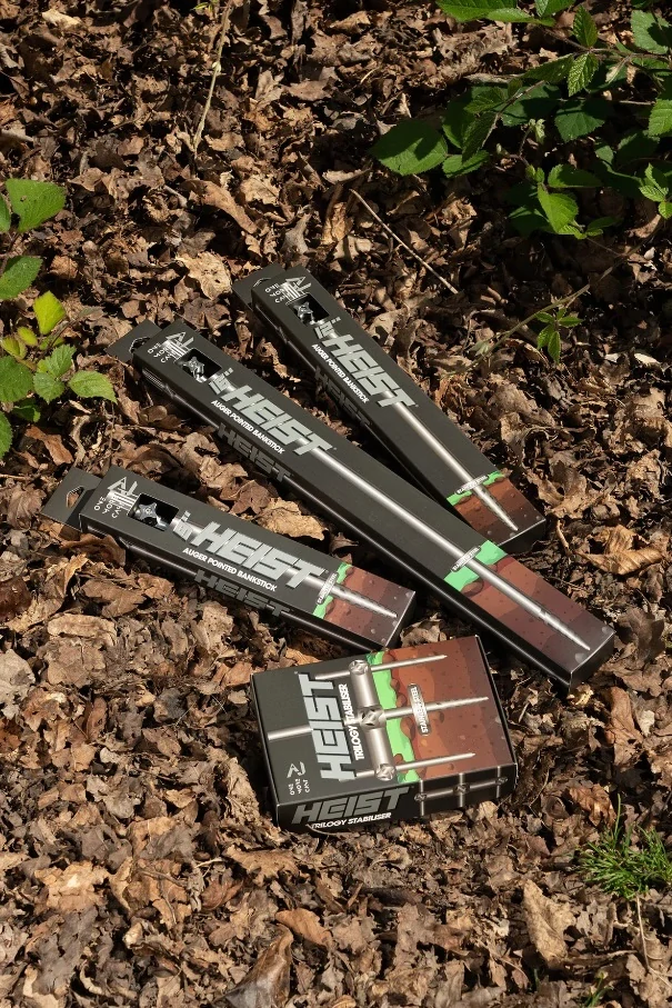 One More Cast HEIST Nerezové tyče Auger Point Banksticks