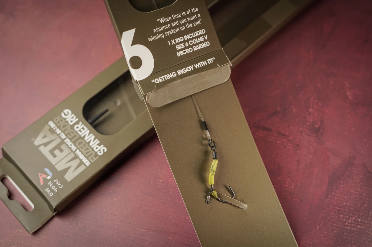 One More Cast Hotový Návazec Meta Terminal Tackle All-In-1 Rig Fuzed Leader Leadclip Cornello Spinner