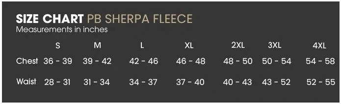 One More Cast Bunda PB Sherpa Fleece