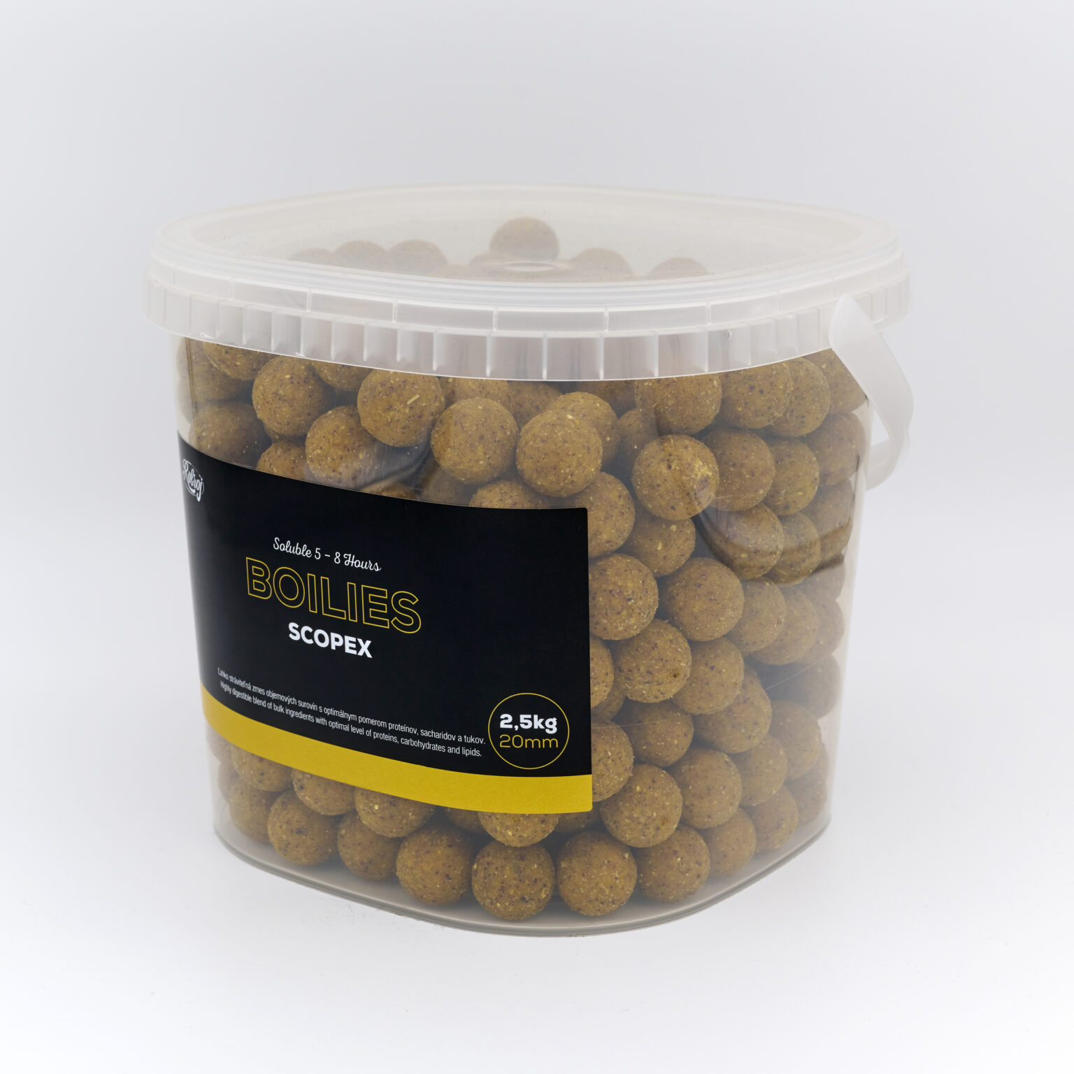 ROBROJ Soluble Boilies Scopex 20mm (2,5kg) - Rozpustné boilies – Obrázok 2