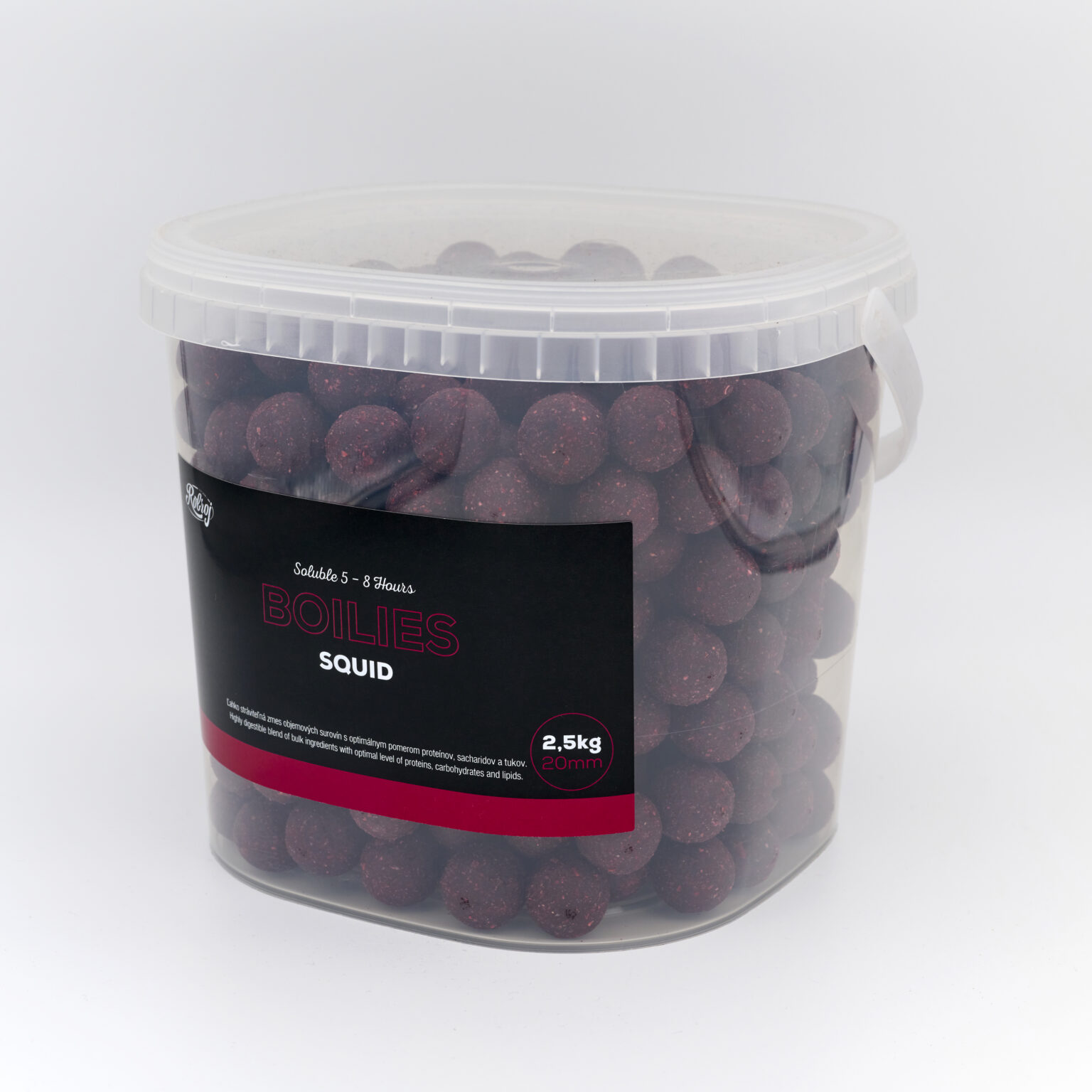 ROBROJ Soluble Boilies Squid 20mm (2,5kg) - Rozpustné boilies – Obrázok 2
