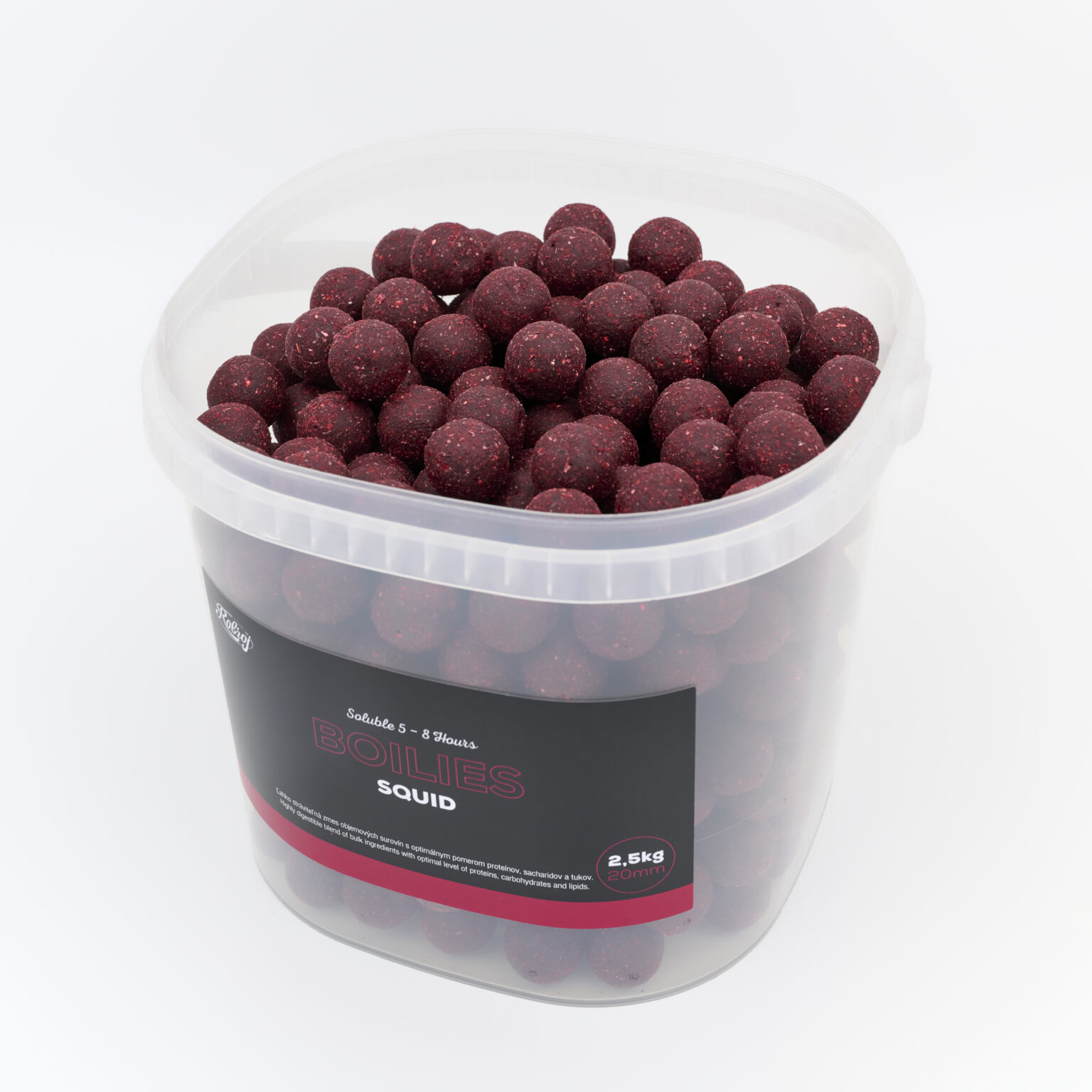 ROBROJ Soluble Boilies Squid 20mm (2,5kg) - Rozpustné boilies – Obrázok 3