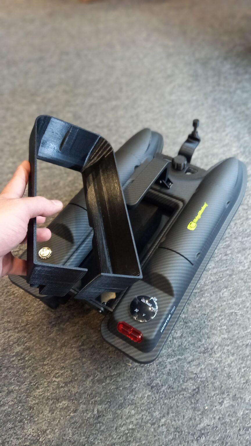 RidgeMonkey Hunter 750 Hopper Extender + Deeper Mount SET – Obrázok 3