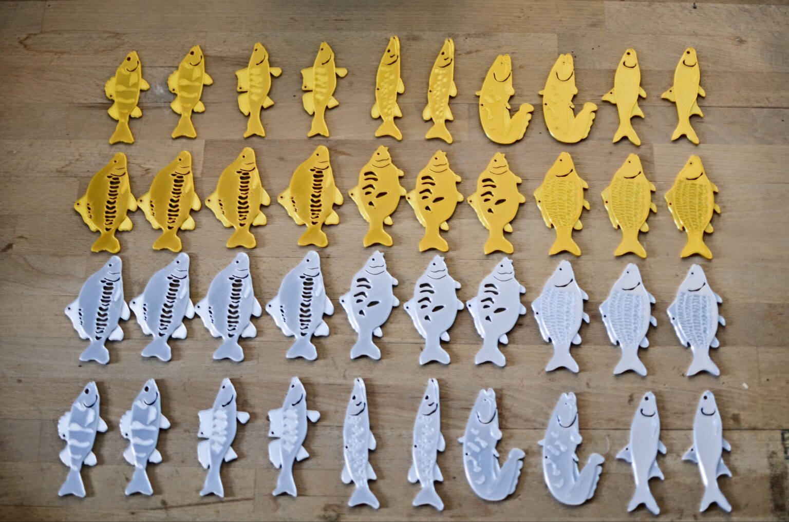 Vianočné ozdoby - rybky – Obrázok 3