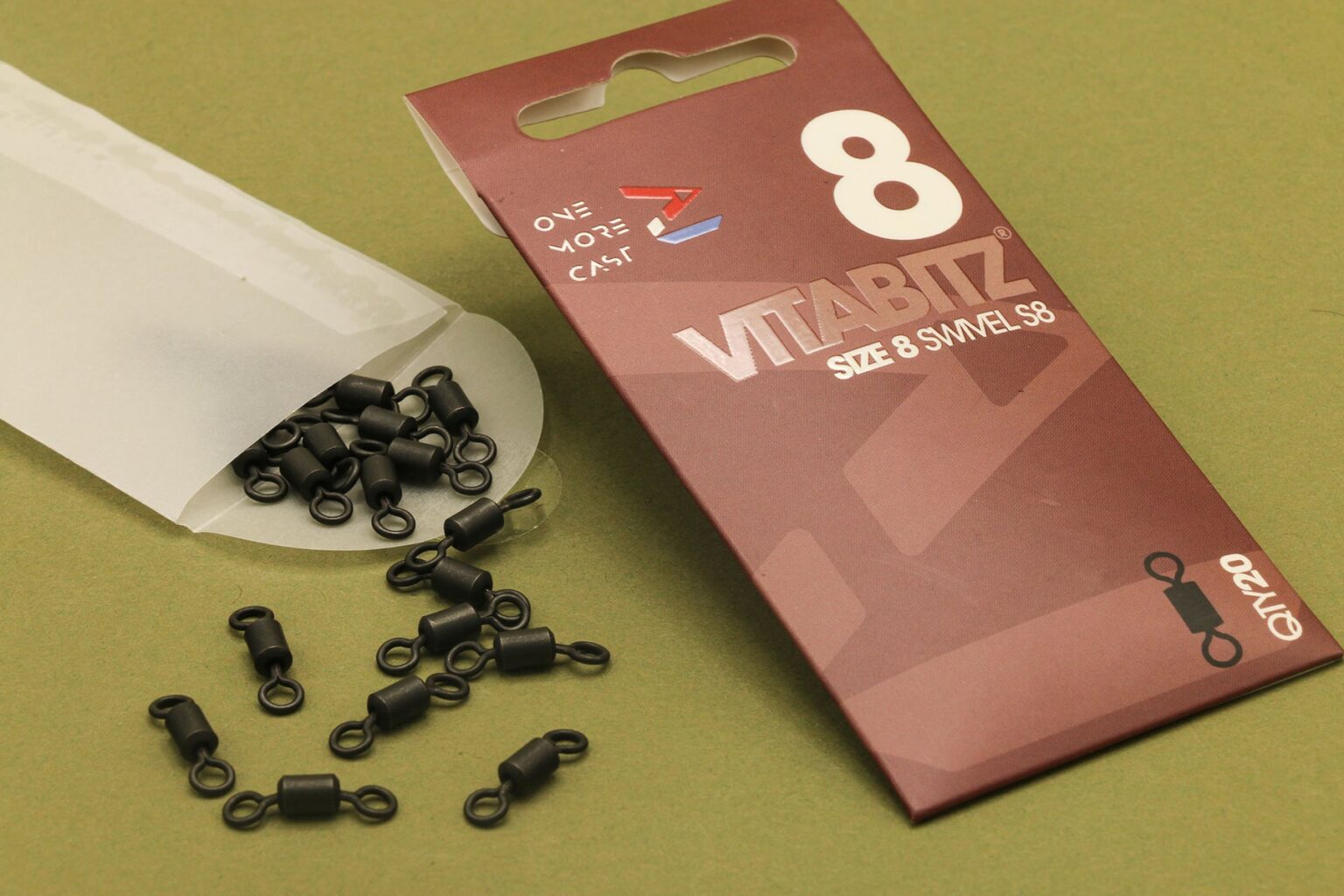 ONE MORE CAST VITABITZ SIZE 8 SWIVELS - Obratlík – Obrázok 3