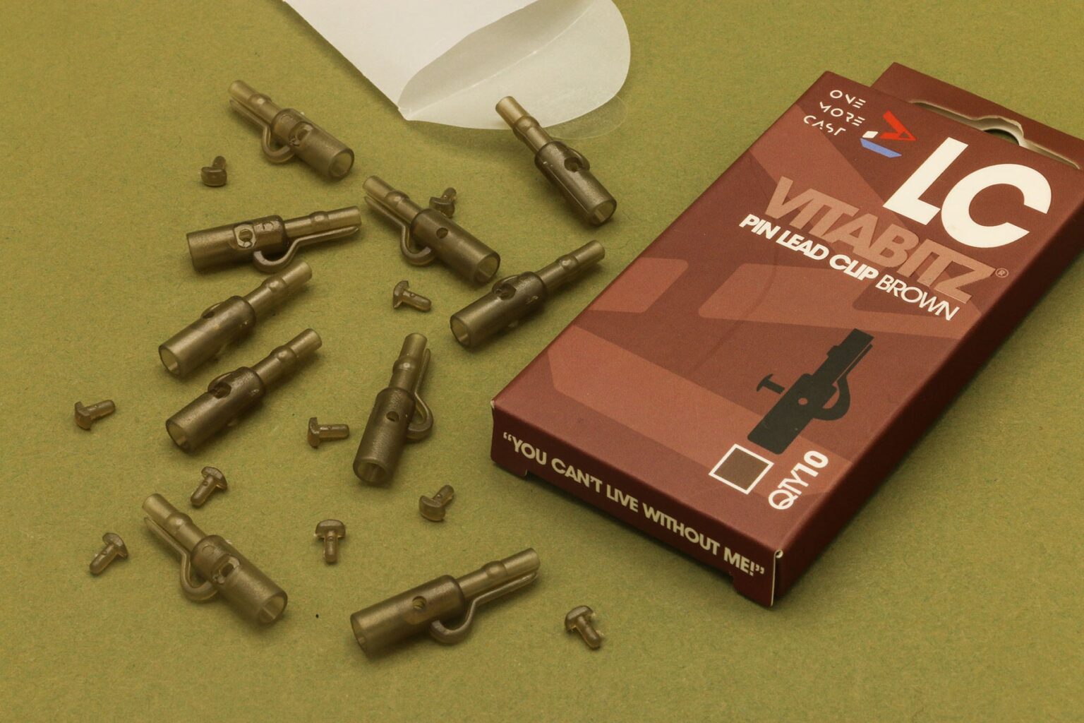 ONE MORE CAST VITABITZ PIN LEAD CLIPS -  Závesky na olová – Obrázok 3