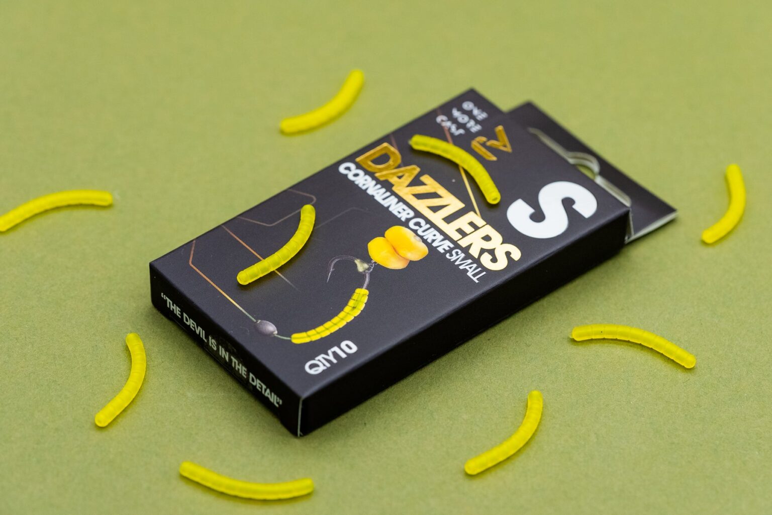 ONE MORE CAST DAZZLERS CORNALINER - CURVE -  Vlasové rovnátka Žlté – Obrázok 3