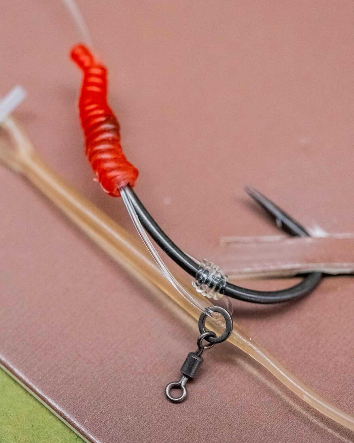 ONE MORE CAST META TERMINAL TACKLE ALL-IN-1 FUZED LEADER LEADCLIP D-RIG - Hotový náväzec – Obrázok 3