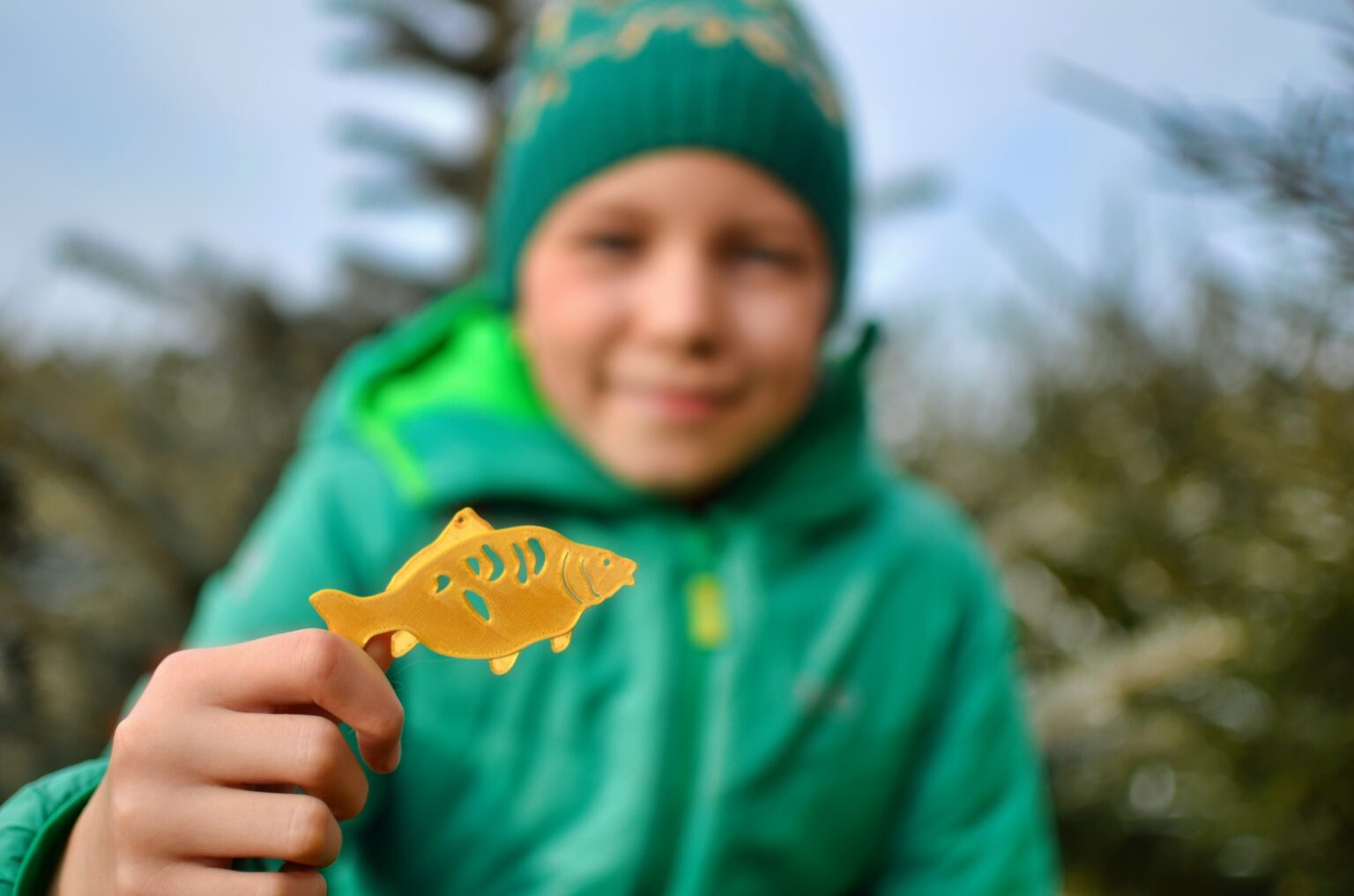 Vianočné ozdoby - rybky – Obrázok 4