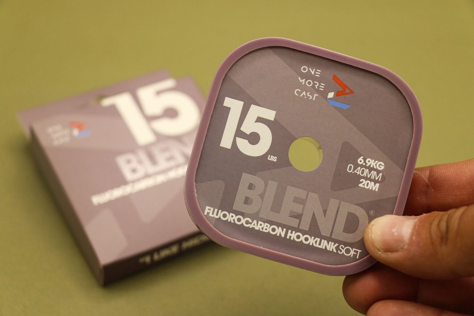 ONE MORE CAST BLEND FLUOROCARBON HOOKLINK SOFT - Náväzcový materiál – Obrázok 4