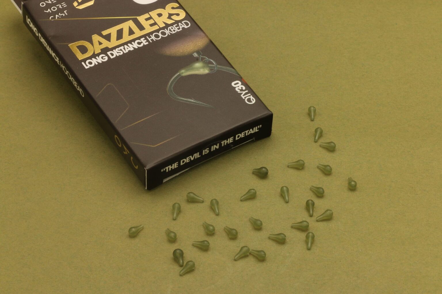 ONE MORE CAST DAZZLERS LONG DISTANCE HOOK BEAD -  Zarážky na háčik – Obrázok 4