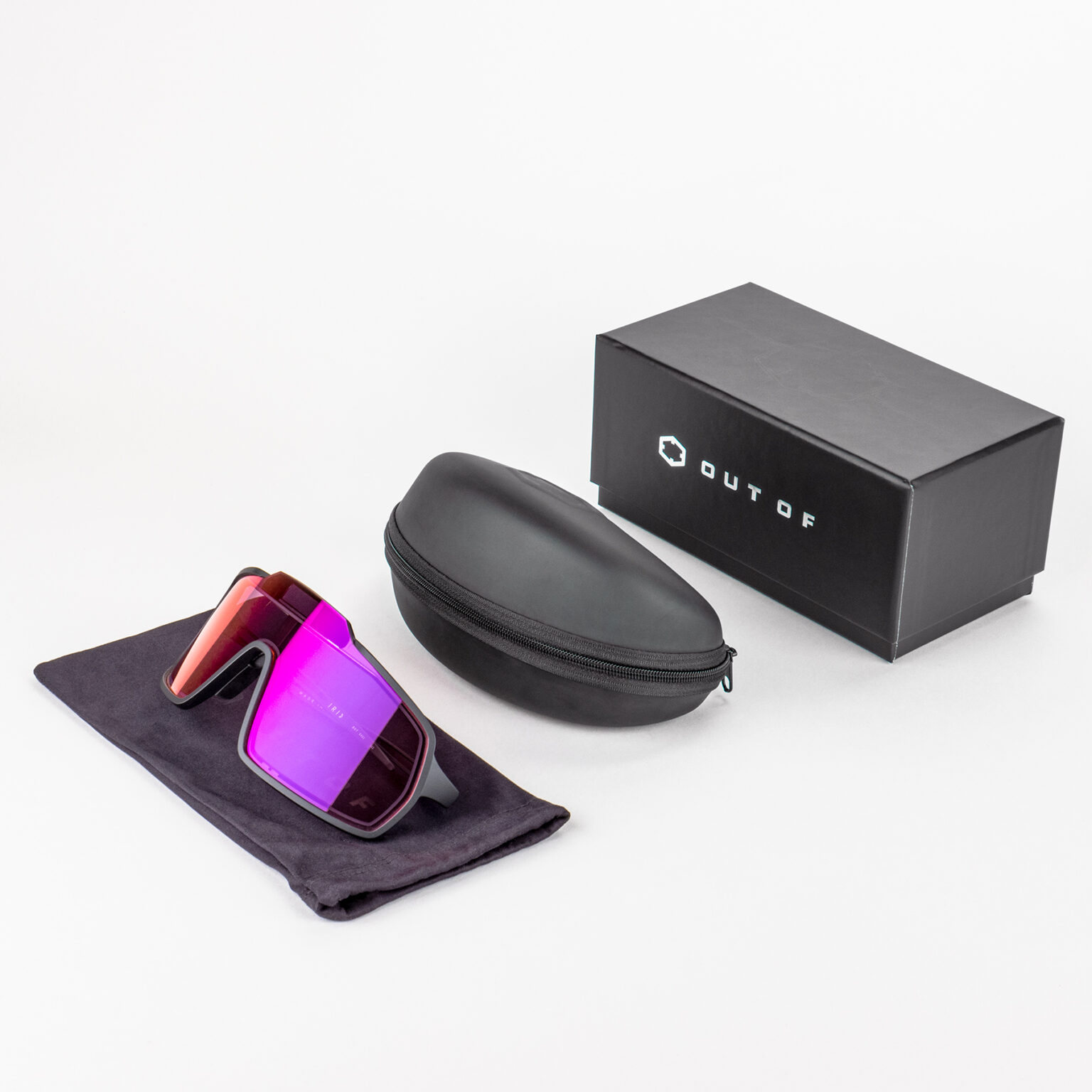 OUTOF okuliare Bot 2 IRID Red – Obrázok 5