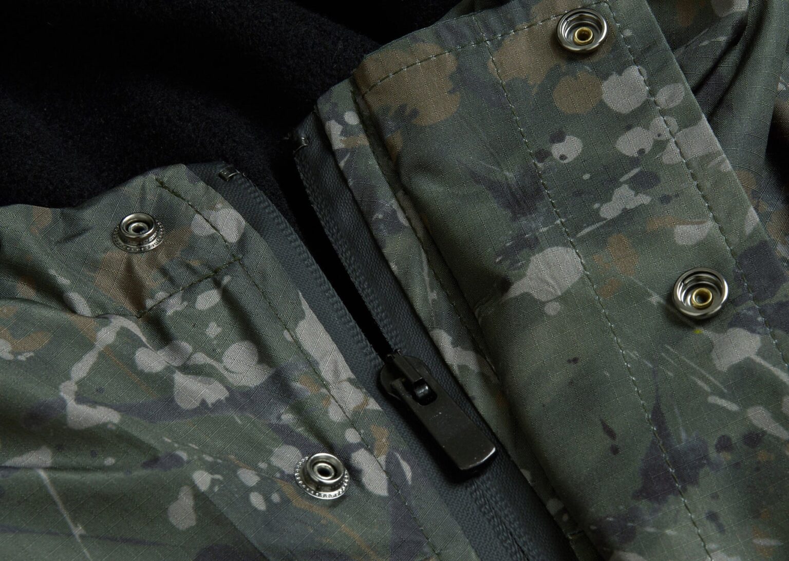 ONE MORE CAST Splash Camo Mrigal Spring Water Resistant Jacket - Nepremokavá Bunda – Obrázok 6