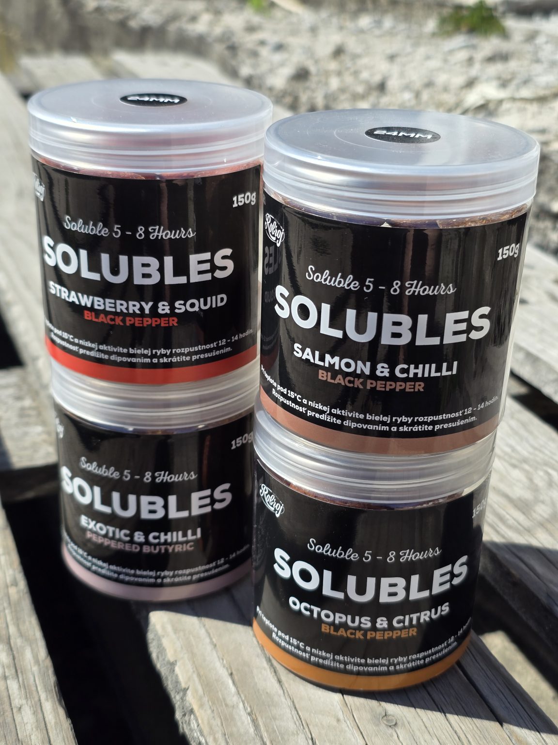 ROBROJ Solubles EXOTIC CHILLI Pepperd Butyric 24mm 150g – Obrázok 3
