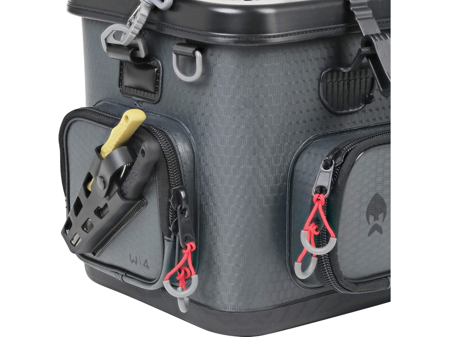 Westin W4 SAFEGUARD TACKLE BAG Titanium Black M – Obrázok 5