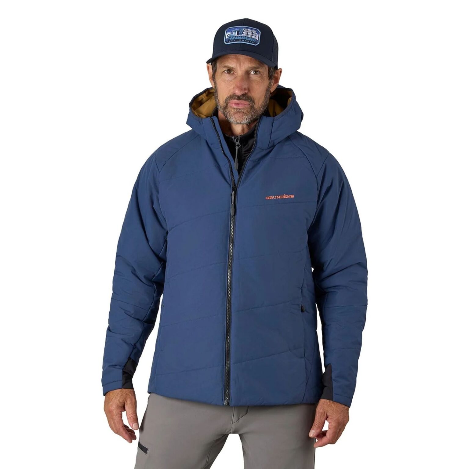 Turbulence Insulated Hoodie Navy Strenght L – Obrázok 2