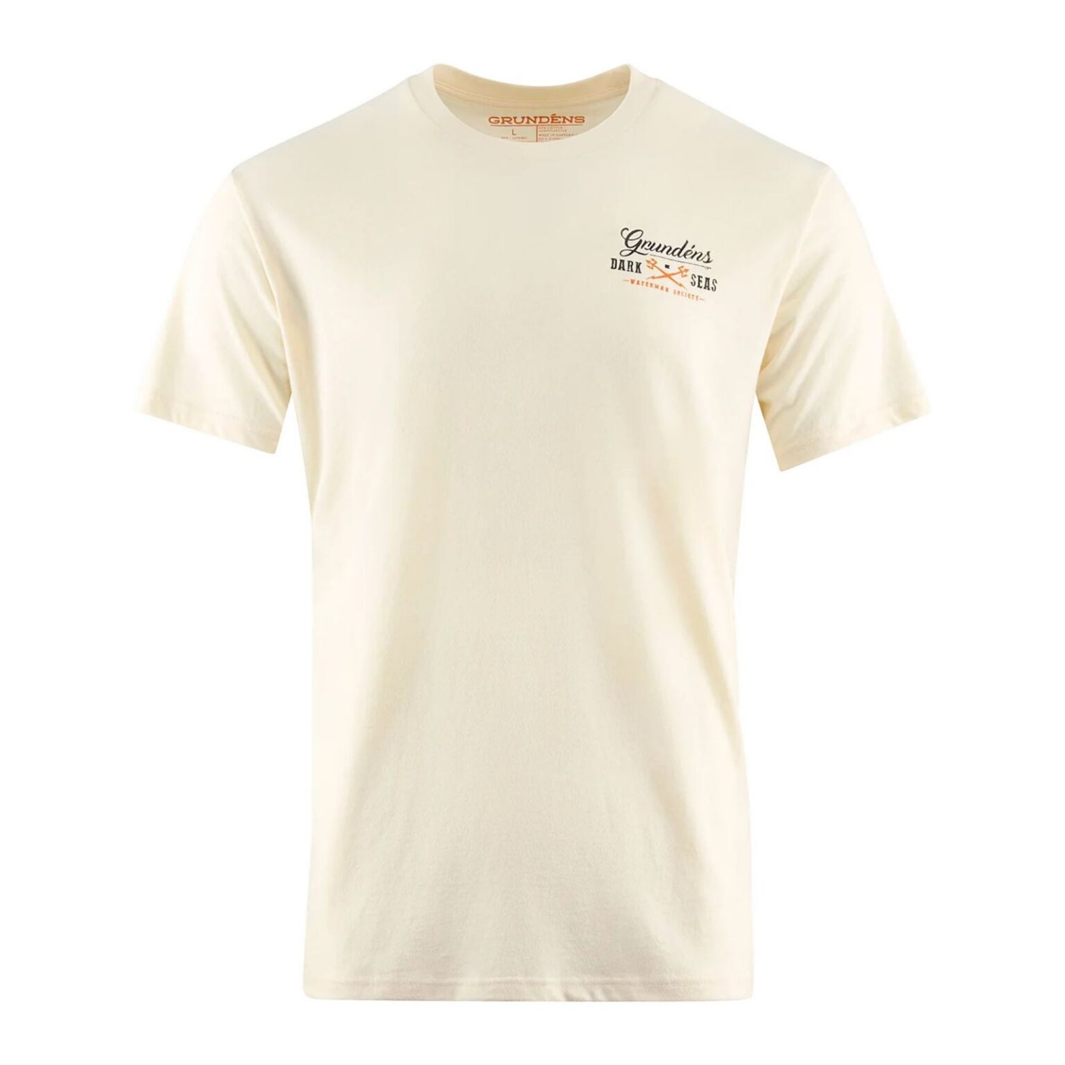 Dark Seas X Grundens Portsmith SS T-Shirt Natural – Obrázok 2